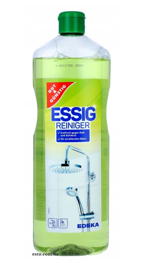 Рідина для чищення з оцтом G&G Essigreiniger 1 л
