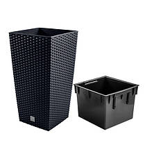 Вкладка пластмасова квадратна PROSPERPLAST IPWKS 35x35см., фото 5