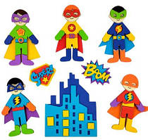 Набір для творчості "3D аплікація з фоамарину" артикул 3D-01..3D-09