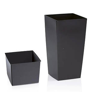 Вклад пластмасовий квадратний PROSPERPLAST IPWKS 20x20см., фото 3