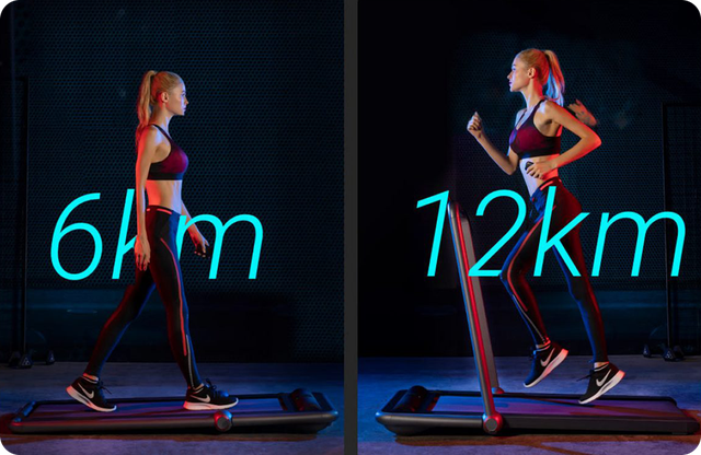 Xiaomi KingSmith Smart Foldable Treadmill TRK12F Black UA UCRF 12 TECHNO