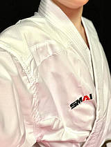 Кімоно для карате JIN KUMITE GI" з ліцензією WKF | біле | SMAI AS-034, фото 3