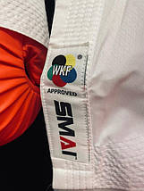 Кімоно для карате JIN KUMITE GI" з ліцензією WKF | біле | SMAI AS-034, фото 5