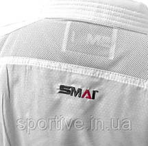 Кімоно "PRO FIGHTER KUMITE GI" з ліцензією WKF | біле | SMAI AS-054, фото 4