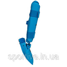 Захист гомілки та стопи з ліцензією WKF | синя | SMAI SM P102, фото 5