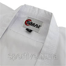 Кімоно для карате "ECONOMY GI" з ліцензією WKF | біле | SMAI AS-003EWKF, фото 4