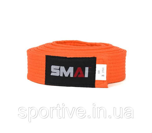 Пояс для кімоно | оранжевий | SMAI SM B001Q, фото 1