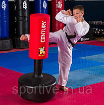 Мішок боксерський підлоговий CENTURY KID KICK WAVEMASTER червоний (10152), фото 3