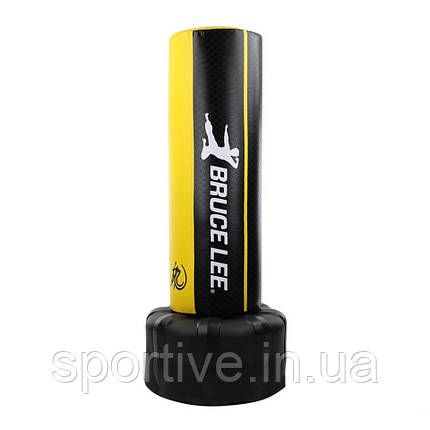 Мішок боксерський підлоговий CENTURY BRUCE LEE XXL WAVEMASTER чорно-жовтий (B1GB055K), фото 1