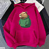 Круте жіноче худі з копібарою, фото 8