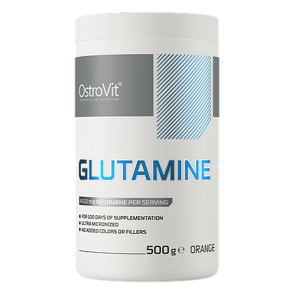 Глютамин Ostrovit Glutamine 500 g Orange, фото 1