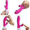 Кролик вібратор для вагінально-кліторальної стимуляції Vibrator Rabbit масажер для точки G, фото 8