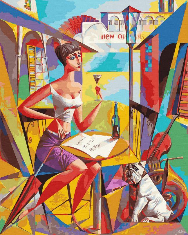 Картина за номерами Французький квартал (NIK-N826) 40 х 50 см, фото 1