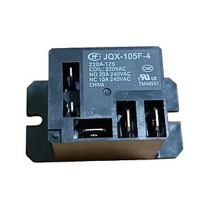 Реле JQX-105F-4 220A-1ZS