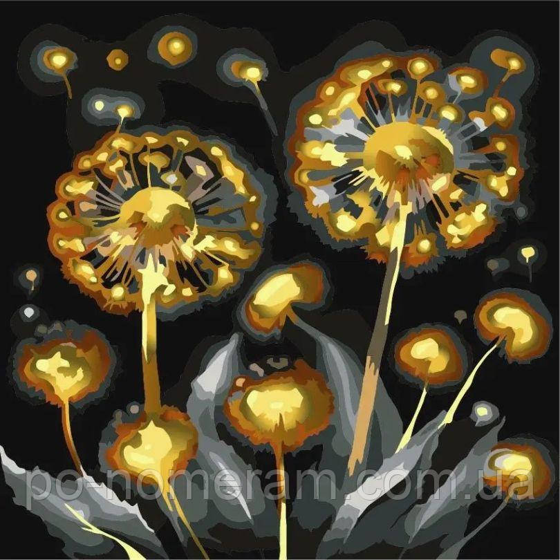 Новинка Картина за номерами ArtStory Кульбаби ДВП (AS2133) 30 х 30 см, фото 1