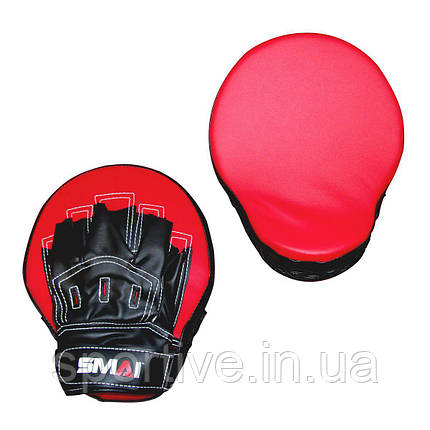 Лапи тренувальні Focus MIitts | червоні | SMAI PT-029, фото 1