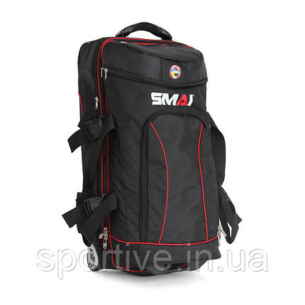 Дорожня сумка WKF HYBRID TRAVEL BAG | чорна | SMAI BP-PERT, фото 1