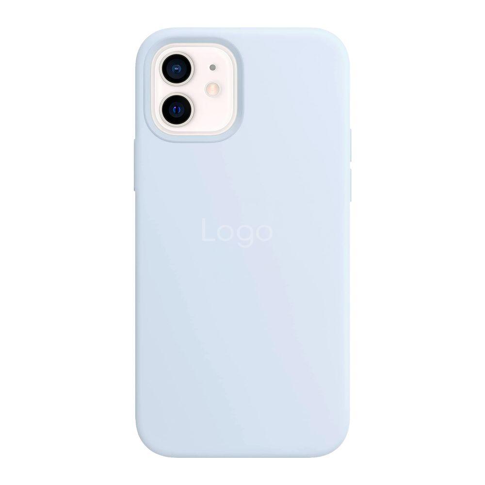 Чохол Silicone Case with MagSafe для iPhone 12/12 Pro Колір Cloud Blue, фото 1