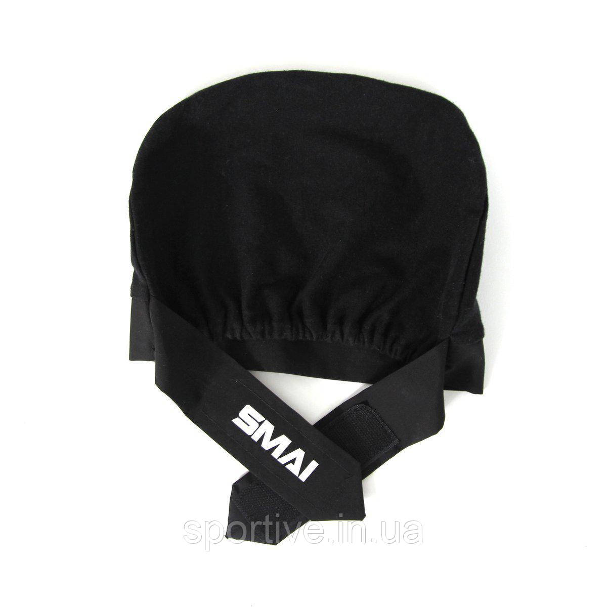 Хіджаб (косинка) WKF | чорна | SMAI P-HIJAB