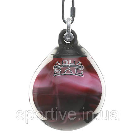 Водоналивний мішок Aqua Training Bag AP35BR 15,8 кг чорний-червоний, фото 1
