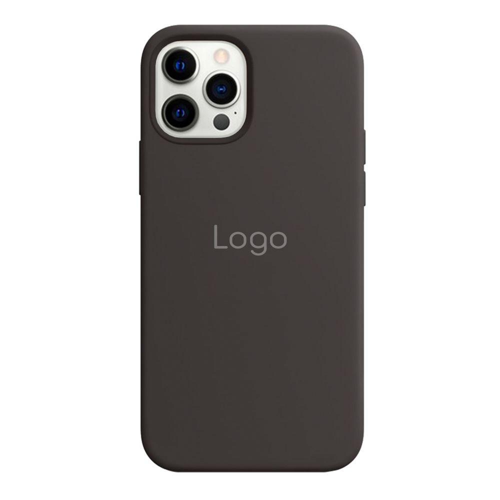 Чохол Silicone Case with MagSafe для iPhone 12 Pro Max Колір Black, фото 1