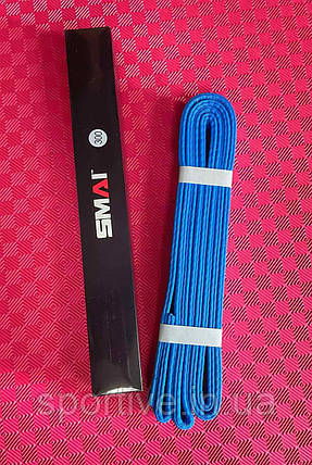 Пояс для кімоно Smai Premium Version WKF | Блакитний | SMAI SM B005UWKF, фото 2