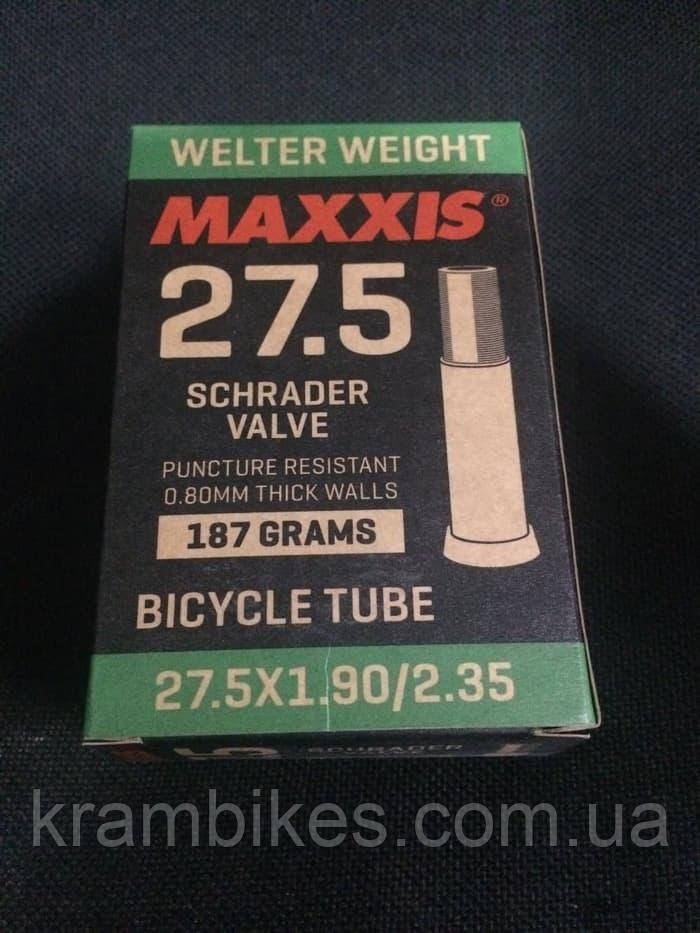 Камера Maxxis Welter Weight 27.5x1.90/2.35 AV L:48мм 184 grams
