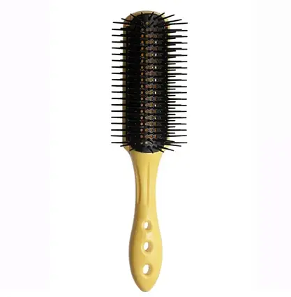 Щітка для укладання на гумовій основі 9-рядна Y.S. Park Straight Air Styler YS-T09 Yellow