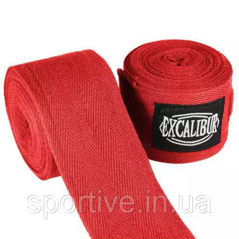 Бинт для рук Excalibur 1558-R 3 м червоній