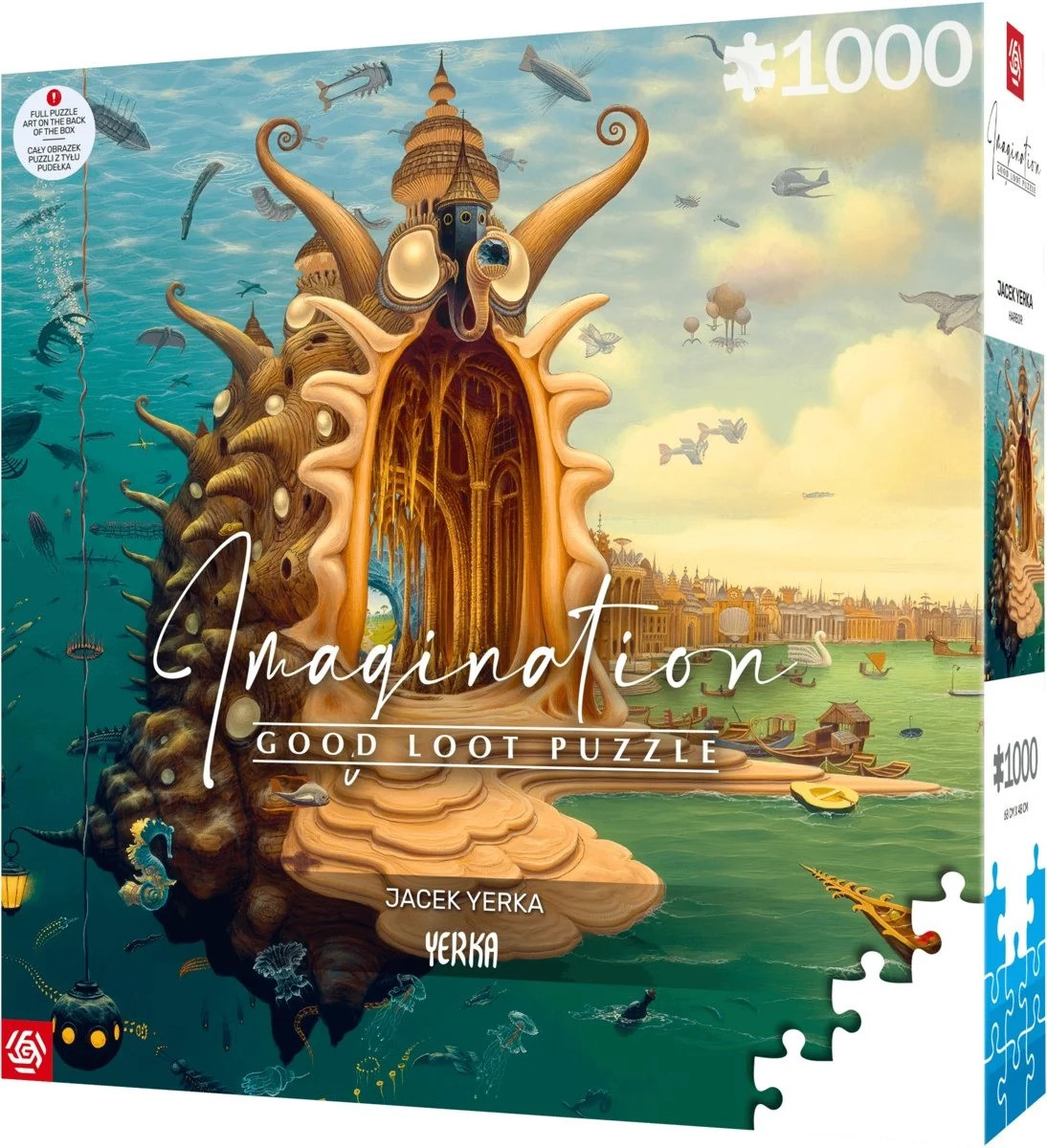 GoodLoot Пазл Imagination: Jacek Yerka Harbor 1000 ел.