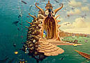 GoodLoot Пазл Imagination: Jacek Yerka Harbor 1000 ел., фото 9