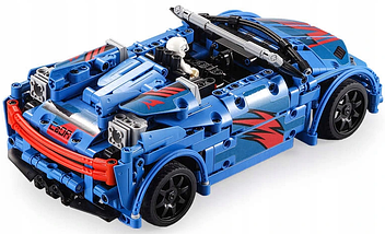 Машинка конструкторо з пультом керування Cada C51052W 585 елементів, фото 4