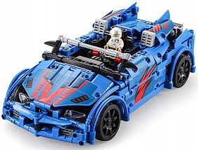 Машинка конструкторо з пультом керування Cada C51052W 585 елементів, фото 3