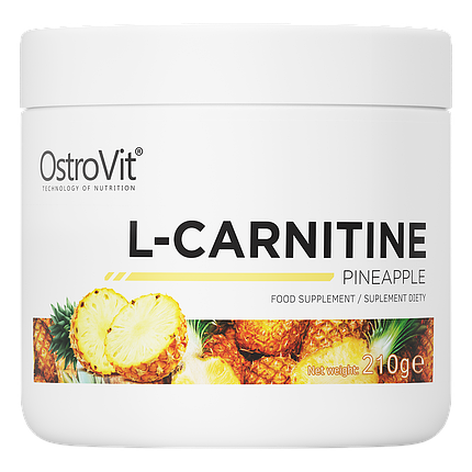 L-carnitine OstroVit 210 г Pineapple, фото 1