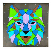 Набір для творчості "М'яка мозаїка голови тварини", Арт. ММ-01/02/03/04