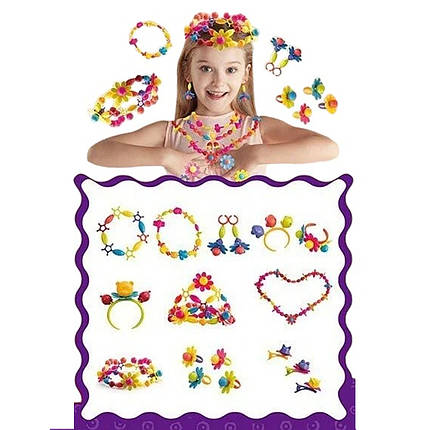 Набір прикрас конструктор (385 деталей) CH 1168, фото 1