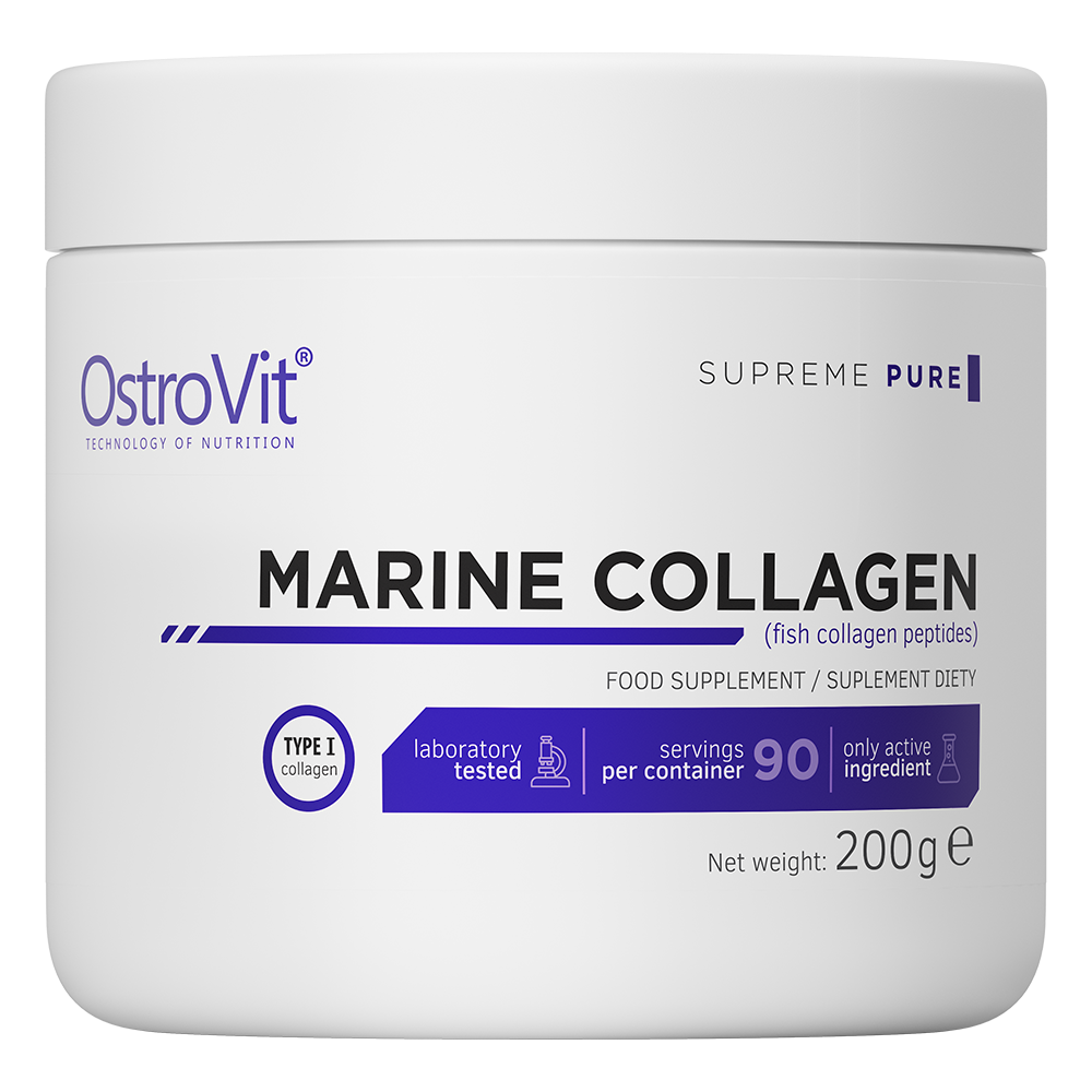 Колаген OstroVit Marine Collagen 200 g Natural