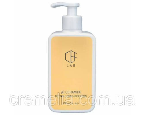 Антиоксидантний тонер-есенція з ретинолом CEF LAB 3R CERAMIDE RETINOL TONER ESSENTION - 250 мл, фото 1