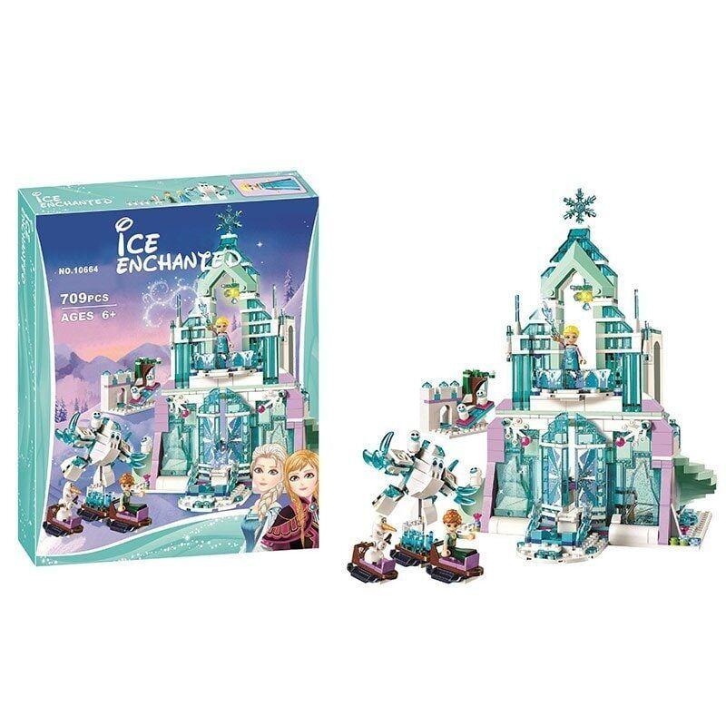 Конструктор 10664 Disney Princess Волшебный ледяной замок Эльзы 709 деталей