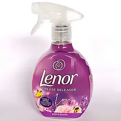 Спрей для розгладження складок на одязі Lenor exotic bloom, 500 мл