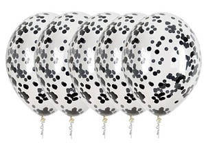 Повітряні кулі з Конфеті 12 дюймів 10 шт. упаковка