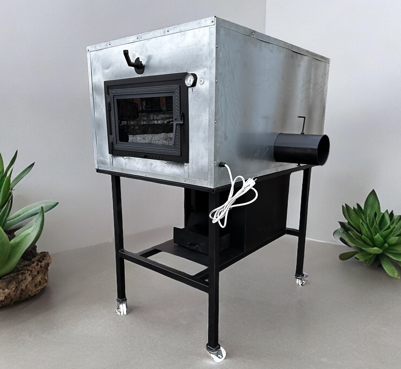 Хлібопічка на дровах промислова Троян, фото 1