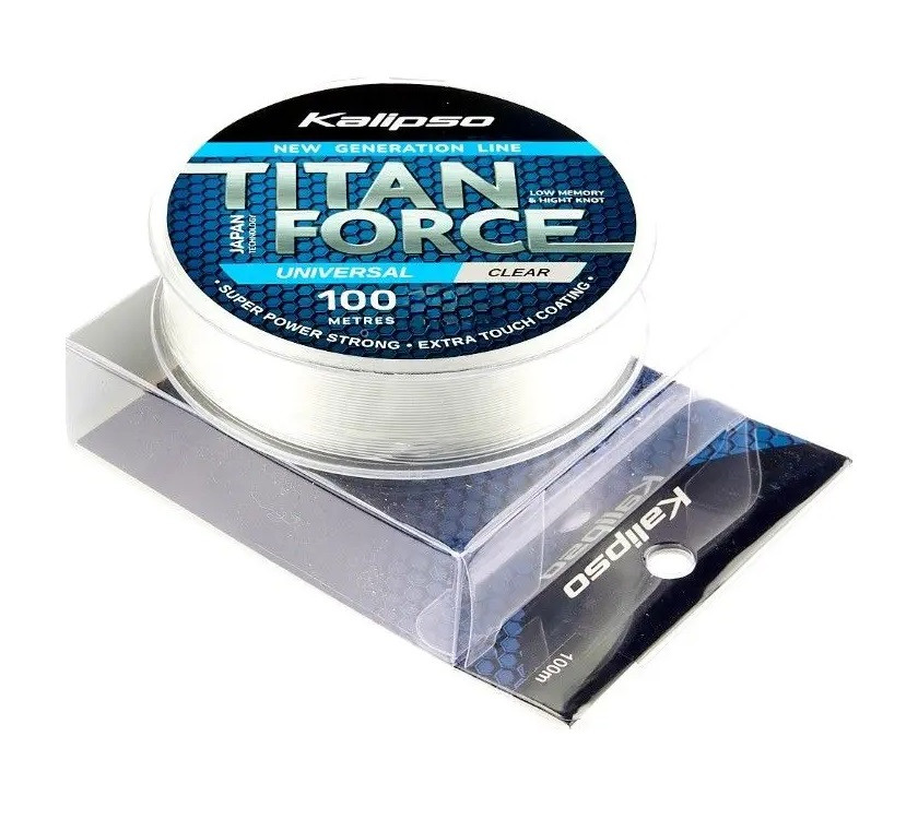 Волосінь Kalipso Titan Force Universal CL 100м 0,40мм