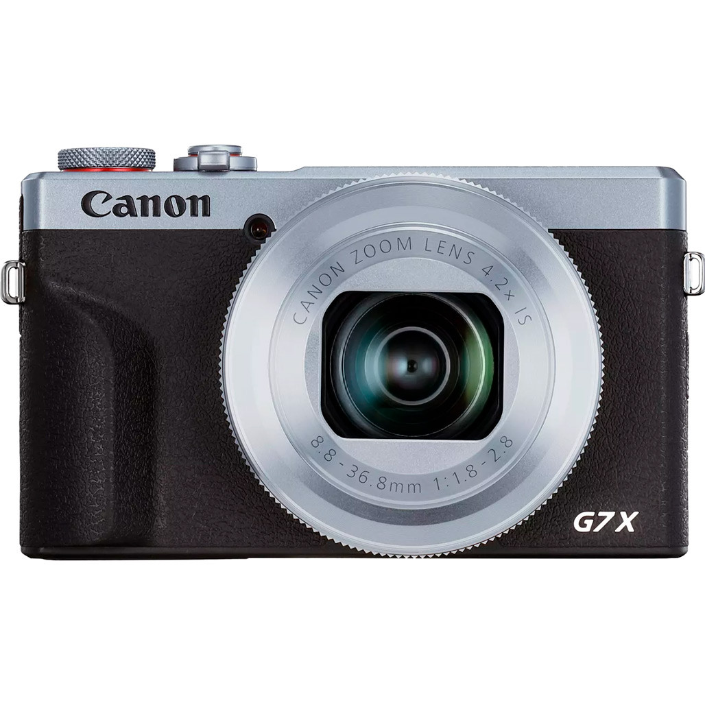 Компактний фотоапарат Canon PowerShot G7 X Mark III Silver (3638C013)