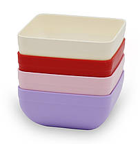 Миска пластмасова квадратна 0.55л, ТМ Zambak Plastik 84600