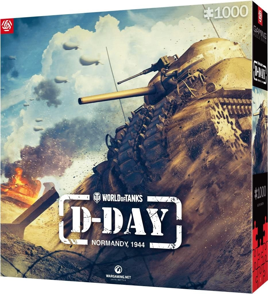 GoodLoot Пазл World of Tanks D-DAY 1000 ел., фото 1