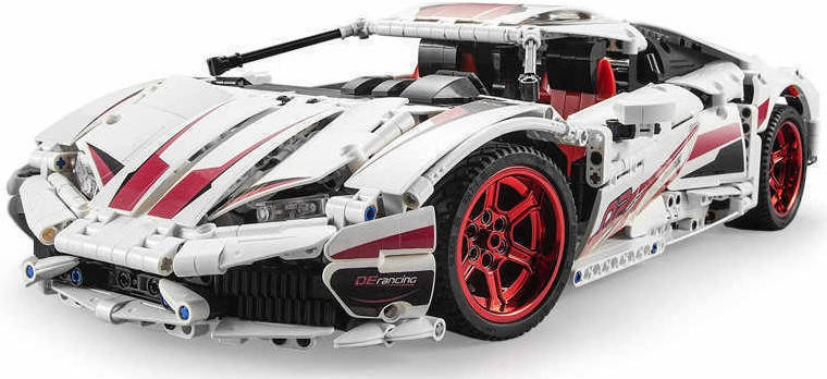 Машинка конструктор Super Car LAMBO Cada C61018W 1696 елементів, фото 3