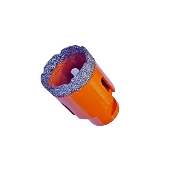 Коронка алмазна 40 мм вакуумного спікання по керамограніту на КШМ (М 14) Zhiwei