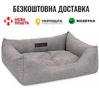 Лежак Pet Fashion Denver для собак, 60х50х18 см, сірий