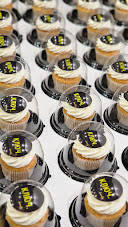 Капкейки Корпоративні з логотипом компанії індивідуальнозапаковані